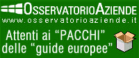 Osservatorio Aziende - Attenti ai 'pacchi' delle sedicenti 'Guide Europee'